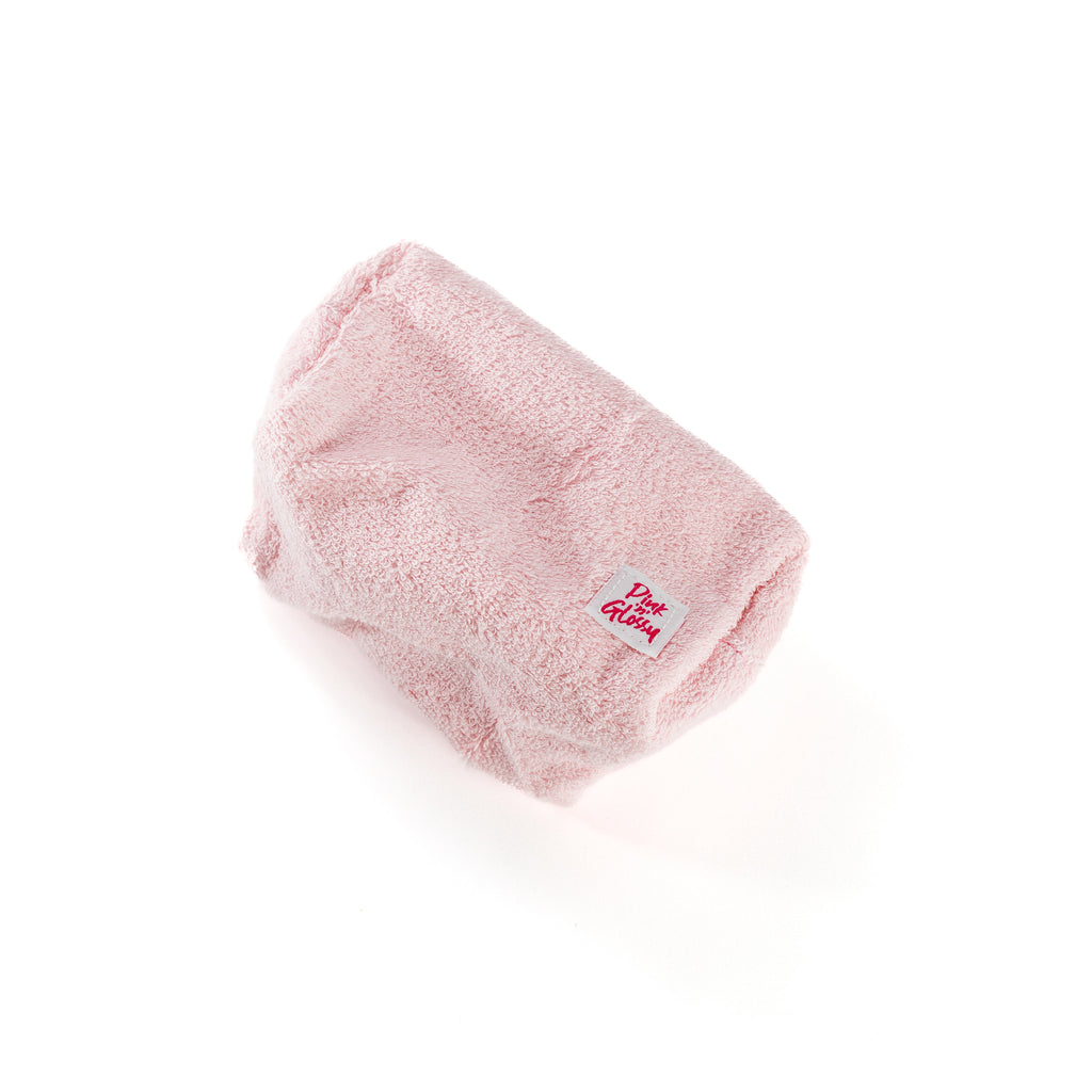 Fluffy Pink'n'Glossy Pouch